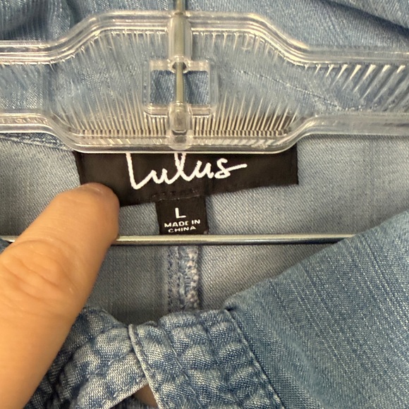 Lulu's Light Blue Denim Jacket - Picture 2 of 4